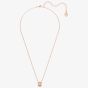 Swarovski Millenia Rose Gold Tone Plated Octagon Crystal Necklace 5614933