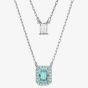 Swarovski Ladies Millenia Octagon Layered Necklace 5640557