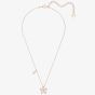 Swarovski Ladies Stella Rose Gold Plated Star Necklace 5645463