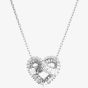 Swarovski Matrix Mixed Cut Heart Necklace 5647924