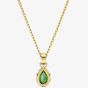 Swarovski Stilla Gold Plated Pear Shaped Pendant Necklace 5648751