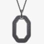 Swarovski Dextera Black Octagon Pendant Necklace 5651703