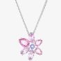 Swarovski Gema Pink Flower Pendant Necklace 5662493
