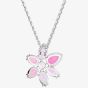 Swarovski Gema Pink Flower Pendant Necklace 5662493