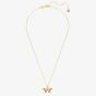 Swarovski Idyllia Gold Plated Butterfly Necklace 5658857