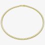 Swarovski Matrix Gold Plated Tennis Necklace 5661191