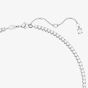 Swarovski Matrix Green Mixed Cuts Rhodium Plated Tennis Necklace 5666168