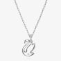 Swarovski Iconic Blue Swan Rhodium Plated Necklace 5680422