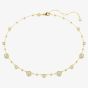 Swarovski Imber Gold Plated Scattered Necklace 5680090