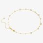 Swarovski Imber Gold Plated Scattered Necklace 5680090