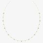 Swarovski Imber Strandage Gold Plated Scattered Necklace 5680091