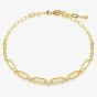 Swarovski Dextera Gold Tone Plated Large Link Chain Necklace 5683354