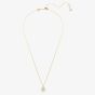 Swarovski Meteora Gold Plated White Crystal Necklace 5683443