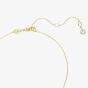 Swarovski Meteora Gold Plated White Crystal Necklace 5683443