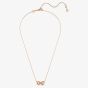 Swarovski Hyperbola Rose Gold Tone Plated Infinity Necklace 5684084