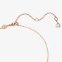 Swarovski Hyperbola Rose Gold Tone Plated Infinity Necklace 5684084