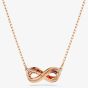 Swarovski Hyperbola Rose Gold Tone Plated Infinity Necklace 5684084