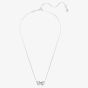 Swarovski Hyperbola Rhodium Plated White Infinity Necklace 5687265