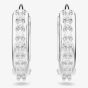 Swarovski Matrix Tennis Crystal Hoop Earrings 5690670