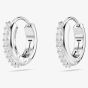 Swarovski Matrix Tennis Crystal Hoop Earrings 5690670