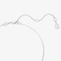 Swarovski Constella Rhodium Plated White Circle Necklace 5692261