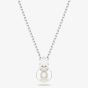 Swarovski Matrix Rhodium Plated Crystal Pearl Necklace 5693897