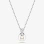 Swarovski Matrix Rhodium Plated Crystal Pearl Necklace 5693897