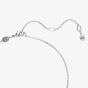 Swarovski Imber Rhodium Plated White Round Necklace 5696039