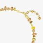 Swarovski Gema Gold Tone Plated Mixed Yellow Crystal Tennis Necklace 5718071