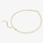Swarovski Mesmera Gold Tone Plated Zirconia Necklace 5743826