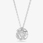 Swarovski Constella Rhodium Plated Dancing Stone Necklace 5738247