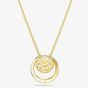 Swarovski Hyperbola Gold Tone Plated Dancing Stone Necklace 5738248