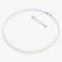 Swarovski Matrix Rhodium Plated White Crystal Pearl Necklace 5747746