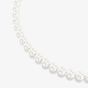 Swarovski Matrix Rhodium Plated White Crystal Pearl Necklace 5747746