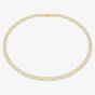 Swarovski Una Angelic Gold Tone Plated White Crystal Necklace 5751560