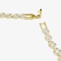Swarovski Una Angelic Gold Tone Plated White Crystal Necklace 5751560
