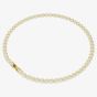 Swarovski Una Angelic Gold Tone Plated White Crystal Necklace 5751560