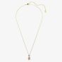 Swarovski Chroma Gold Plated Mixed Cut Crystal Pendant Necklace 5741586