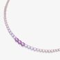 Swarovski Matrix Rhodium Plated Multicolour Crystal Necklace 5751196