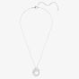 Swarovski Mesmera Rhodium Plated Marquise Cut Circle Pendant 5759837