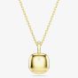 Swarovski Una Angelic 18ct Yellow Gold Cushion Cut Halo Pendant 5764761