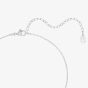 Swarovski Una Angelic Rhodium Plated Cushion Cut Halo Pendant 5754340