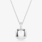 Swarovski Una Angelic Rhodium Plated Cushion Cut Halo Pendant 5754340