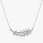Swarovski Vienna Rhodium Plated Feather Pendant 5756111