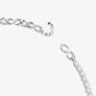 Swarovski Matrix Rhodium Plated Half Tennis Necklace 5747732