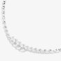 Swarovski Mesmera Rhodium Plated Marquise Cut Necklace 5748004