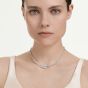 Swarovski Mesmera Rhodium Plated Marquise Cut Necklace 5748004