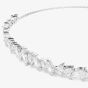 Swarovski Mesmera Rhodium Plated Marquise Cut Choker Necklace 5755905