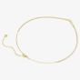 Swarovski Mesmera 18ct Yellow Gold Mixed Cut V Necklace 5747931