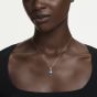 Swarovski Chroma 18ct Yellow Gold Plated Pear Cut Blue Pendant 5757786